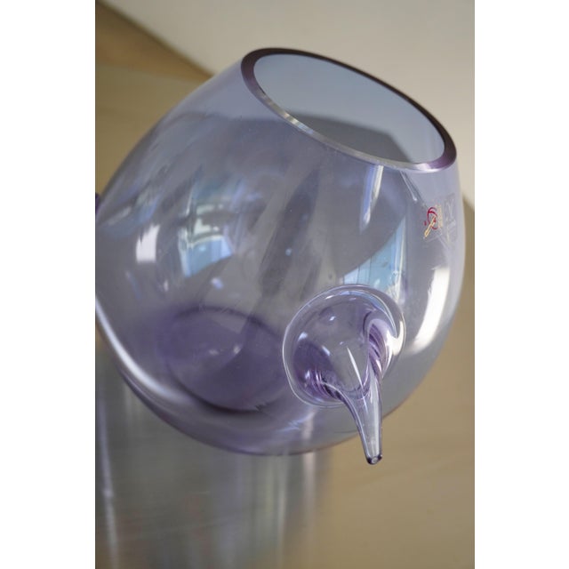 Murano Glass Vase from Formia Glassworks, 1970s For Sale - Image 6 of 8