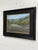 Design Plus Gallery presents a Framed Oil on Canvas Landscape. The composition depicts water reflecting mountains and...
