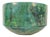 Vintage Handmade Green Luster Glaze Ceramic Bowl, 1960 For Sale