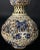 Late 20th Century Zsolnay Double Walled Reticulated Porcelain Vase, Cobalt Blue, Gilded, 1887-1889 For Sale - Image 5 of 9