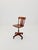 Bauhaus swivel office chair in solid wood 1930s The chair is in good condition Measurements: Height : 75---89 cm Width: 42...