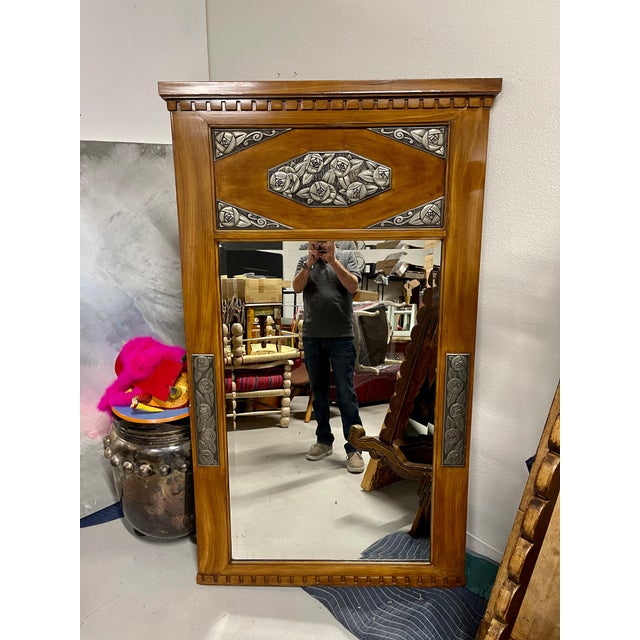 1920s Art Deco Mirror Style of Sue Et Mare For Sale - Image 12 of 18