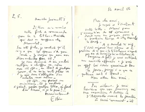 Maurice Esteve & Nesto Jacometti, Grand Pavois, Correspondence, 1956
