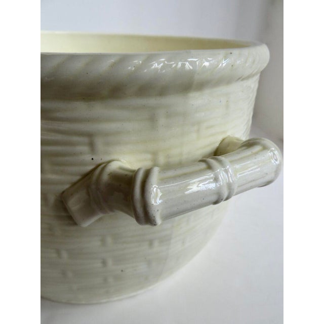 Late 19th Century French Porcelain Large Size Window Planter Circa 1890 For Sale - Image 9 of 11