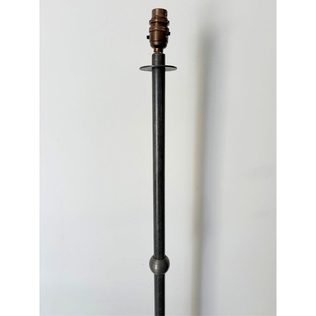 2000 - 2009 Vintage Iron Floor Lamp For Sale - Image 5 of 8
