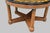 This antique center or side table showcases a highly refined, mediterranean design blending fine woodwork, painted lacquer...