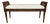 Neo Classical Bench With Caned Arms - 43" Long X 13.75" Deep - For Sale