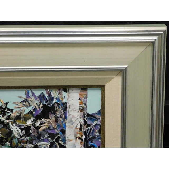 2010s Share Maya Eventov "Dawn's Glow I" Original Oil on Canvas Custom Framed Hand Signed For Sale - Image 5 of 7