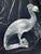 Lalique Pristine Lalique Louisiane Peacock/Crane 1970's Retired Crystal Sculpture For Sale - Image 4 of 12
