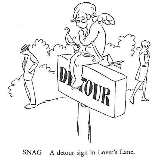 Orange "The Deb's Dictionary" 1932 Herford, Oliver For Sale - Image 8 of 10