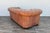 Vintage Distressed Leather Chesterfield Sofa | Made in Canada | Camel Brown | Circa 1990s For Sale - Image 9 of 18