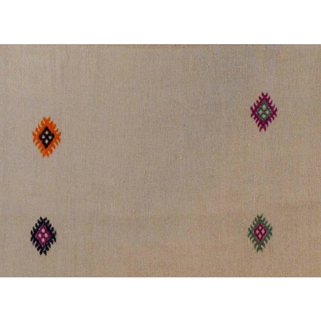Mid 20th Century Vintage Konya Kilim Rug For Sale - Image 5 of 11