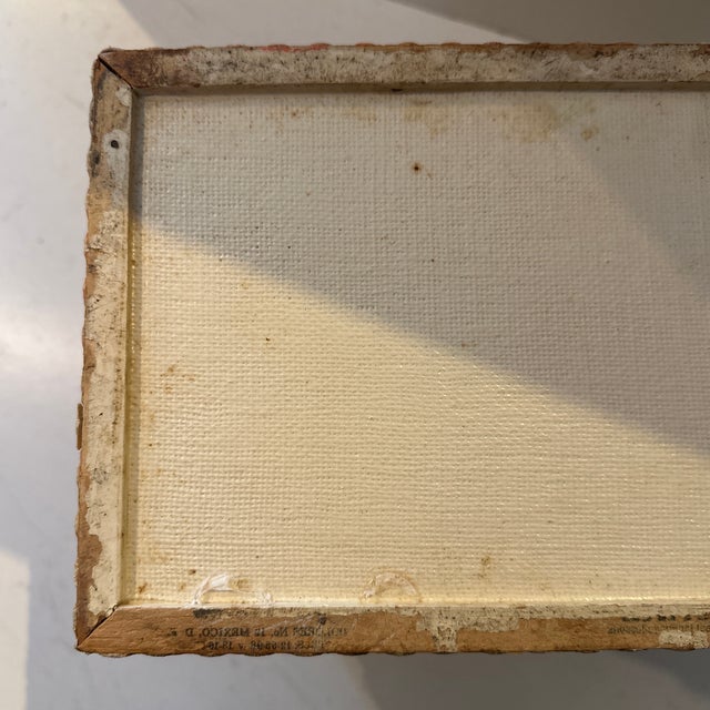 1980s Folk Art Figurative Storage Box For Sale - Image 11 of 12