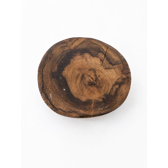 1970s Vintage Monoxyle Hardwood Vase by Alexandre Noll, 1970s For Sale - Image 5 of 10