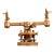 Antique Solid Brass Surveyor Transit For Sale