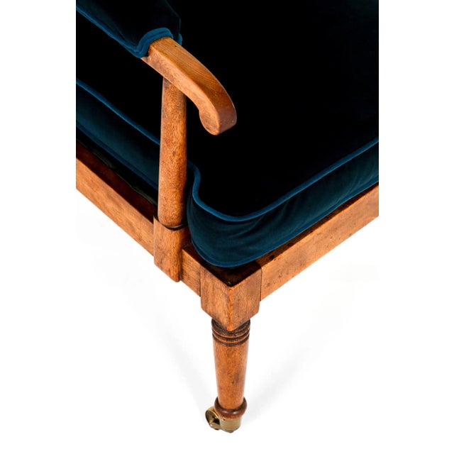 Mahogany Show Frame Lounge Chair For Sale - Image 6 of 11