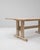Late 20th Century 20th Century French Oak Trestle Dining Table For Sale - Image 5 of 18