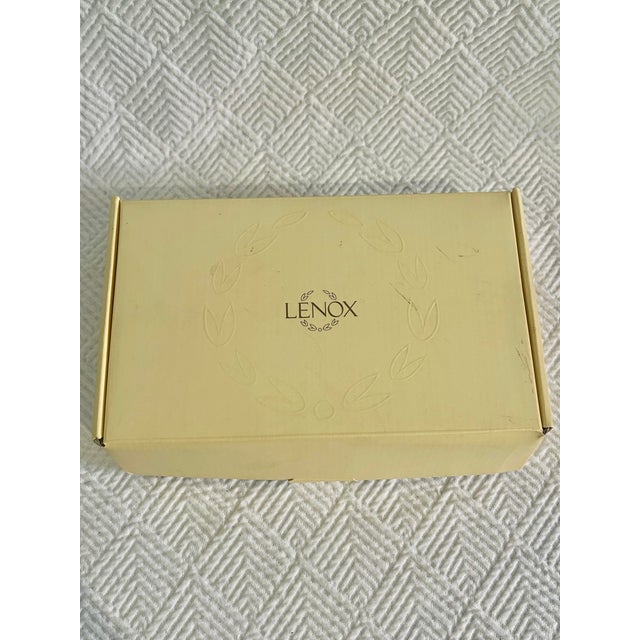 Early 2000’s Lenox “Just Nesting” Fine China Bird Salt and Peppers - Set of 5 Pieces For Sale - Image 10 of 11