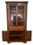 American Vintage Traditional American Style Mahogany Corner / Display Cabinet For Sale - Image 3 of 12
