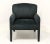 A Contemporary style upholstered club chair by Classic Gallery. Solid wood frame, "beau green" color velvet fabric...