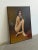 Mid-Century Modern Vintage Figurative Oil Painting - Unknown Artist For Sale - Image 3 of 16