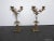 French Provincial Candalabras Candle Holders W/ Crystals - a Pair For Sale - Image 13 of 13