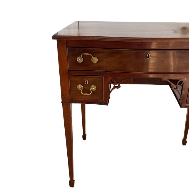 Wood Antique English George III Metamorphic Desk For Sale - Image 7 of 9
