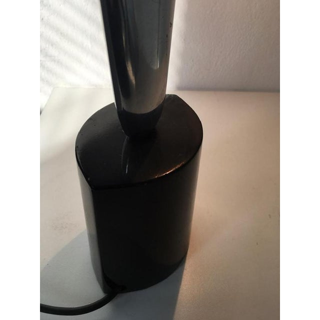 Postmodern Design Boomerang Aluminium Table Lamp, Italy, 1970s For Sale - Image 12 of 17