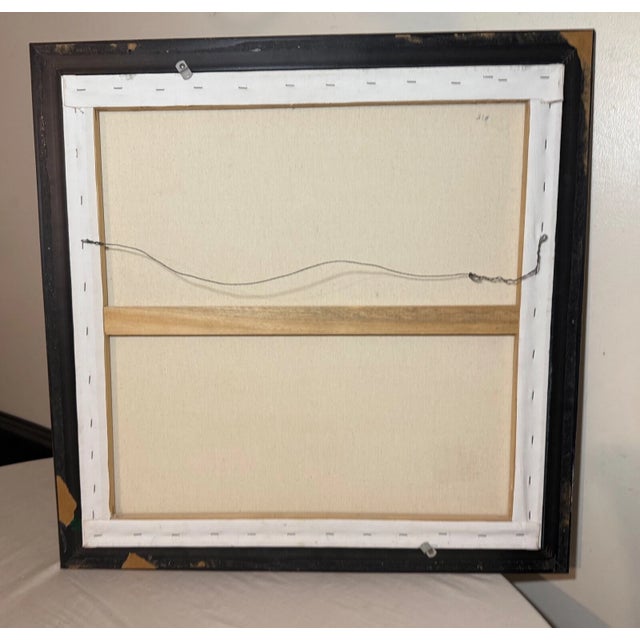 Large Original Louise Ramsay Jersey Marsh Oil Painting Sea Landscape on Canvas For Sale - Image 12 of 13