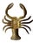 Large Vintage Brass Lobster Sculpture Box For Sale - Image 4 of 9