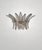 Vintage Smoked Glass Palmette Wall Lights, 1990s, Set of 2 For Sale - Image 17 of 17