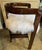Wood Interlude Home Burke High Gloss Walnut Counter Stool White Sheepskin Seat For Sale - Image 7 of 10