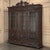 Renaissance 19th Century Renaissance Revival Hand-Carved Oak Triple Bookcase For Sale - Image 3 of 18