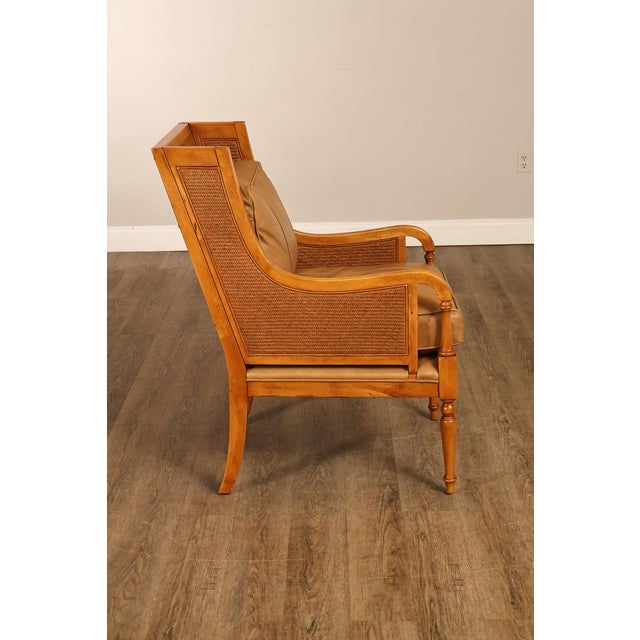 Tommy Bahama Pair of Caned Armchairs For Sale - Image 18 of 18