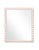 Contemporary Fleur Home Garden District Coquette Rectangle Mirror in Pink Ground, 36x48 For Sale - Image 3 of 3
