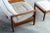 Danish Modern Teak Lounge Chair With Ottoman, Denmark, Circa 1970 For Sale - Image 9 of 12