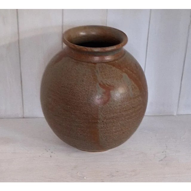 Vintage German Ceramic Vase, 1970s, in Very Good conditions. Designed 1970 to 1979