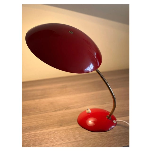 1950s Bauhaus Table Lamp from Kaiser Leuchten, 1950s For Sale - Image 5 of 15