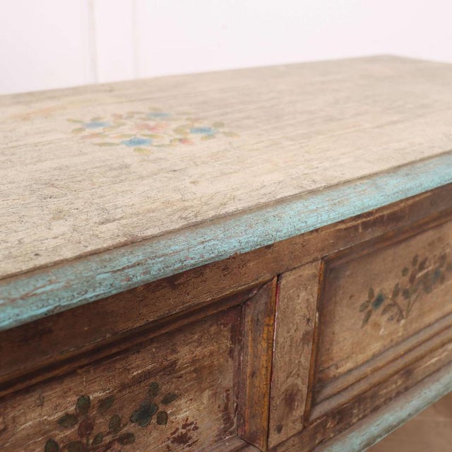 Colonial Painted Serving Table, 1890s For Sale - Image 11 of 12