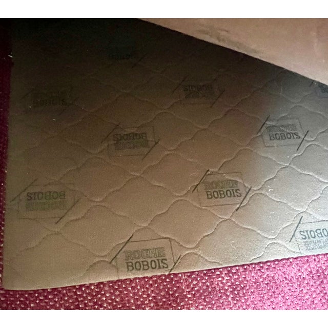 Roche Bobois MCM Ottoman footstool. Great condition. Original fabric. Also have the matching sofa.