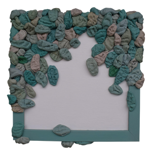 María Magán, Wall Mounted Pop Object Sculpture with Chewing Gum Forms, 2022, Wood