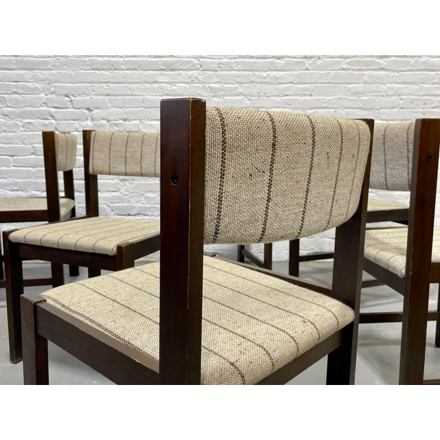 Mid Century Modern Dining Chairs by Faarstrup, Denmark | Danish Set of 6 Chairs, C. 1960s For Sale - Image 14 of 16