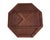 Anglo Indian Intricately Carved Teak Folding Campaign Table Octagon Top For Sale - Image 11 of 17