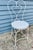 Mid-Century Modern Vintage Wrought Iron Ice Cream Parlor Chair For Sale - Image 3 of 11