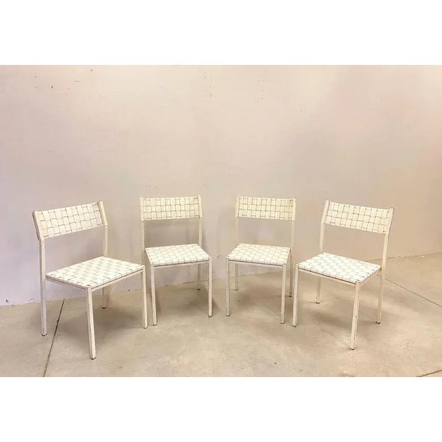 Leather Chairs, 1980s, Set of 4 For Sale - Image 13 of 13