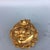 Bronze Gilt Bronze Toad Statue With Coin Accents and Inscribed Base For Sale - Image 8 of 9