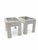 1980s 1980s Coastal White Woven Rattan Glass-Top Side Tables—Pair For Sale - Image 5 of 7