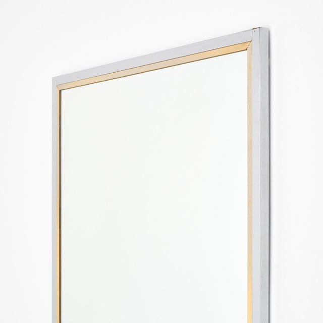 Mid-Century Modern French Mid-Century Modernist Mirror For Sale - Image 3 of 9