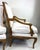 White Vintage French Country Newly Upholstered Armchairs /Pair For Sale - Image 8 of 11