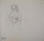 Marie Laurencin, Seated Woman, Original Pencil Drawing For Sale - Image 5 of 5